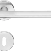 Maniglia per porta interna Touch Zincral Linea Calì