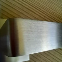 Maniglia per porta Quadrata cromo satinato moderna - immagine 3